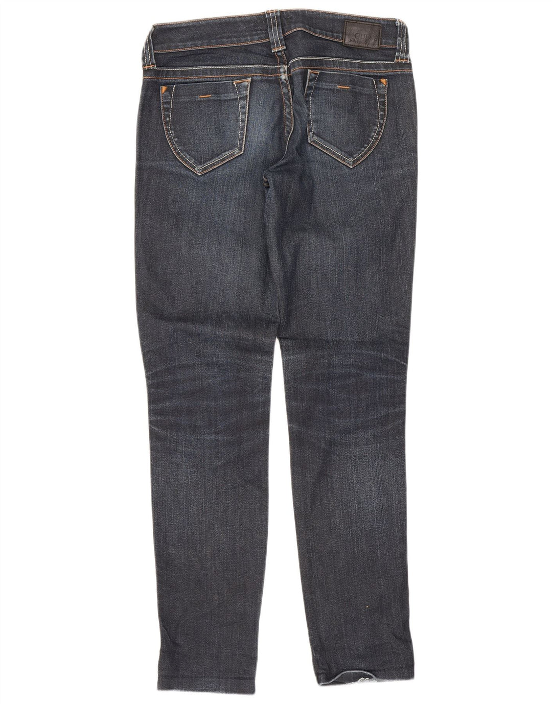 Jeansy damskie Guess W27 L29 Granatowe, bawełniane