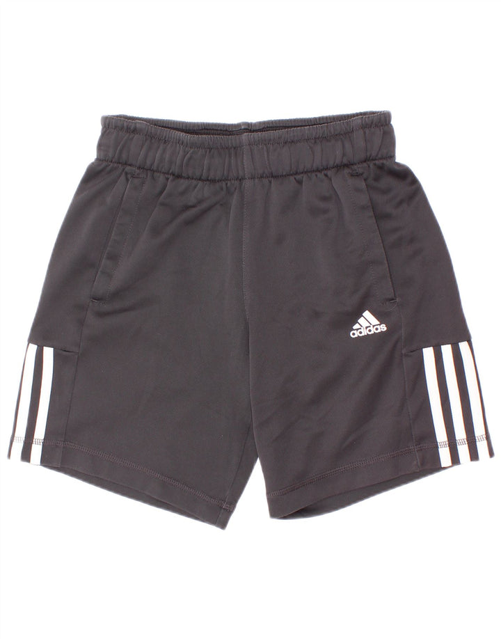 Adidas Chłopięce Spodenki Sportowe Climalite 9-10 Lat Czarny Poliester
