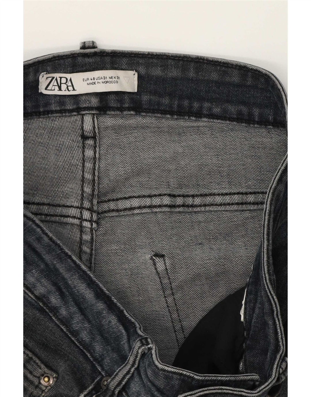 Męskie jeansy obcisłe Zara EU 40 Medium W31 L30 Niebieskie
