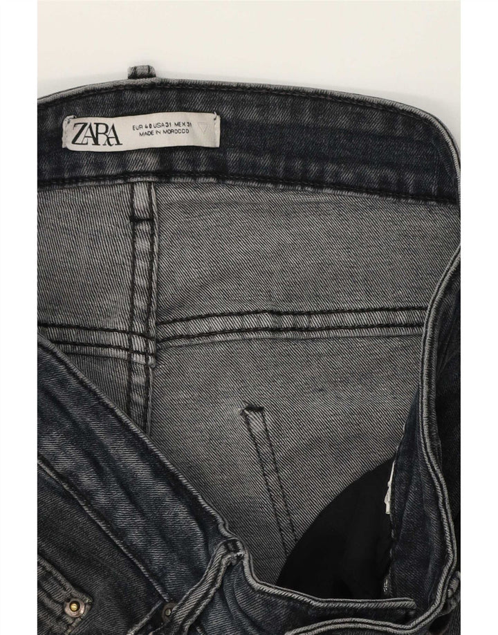 Męskie jeansy obcisłe Zara EU 40 Medium W31 L30 Niebieskie