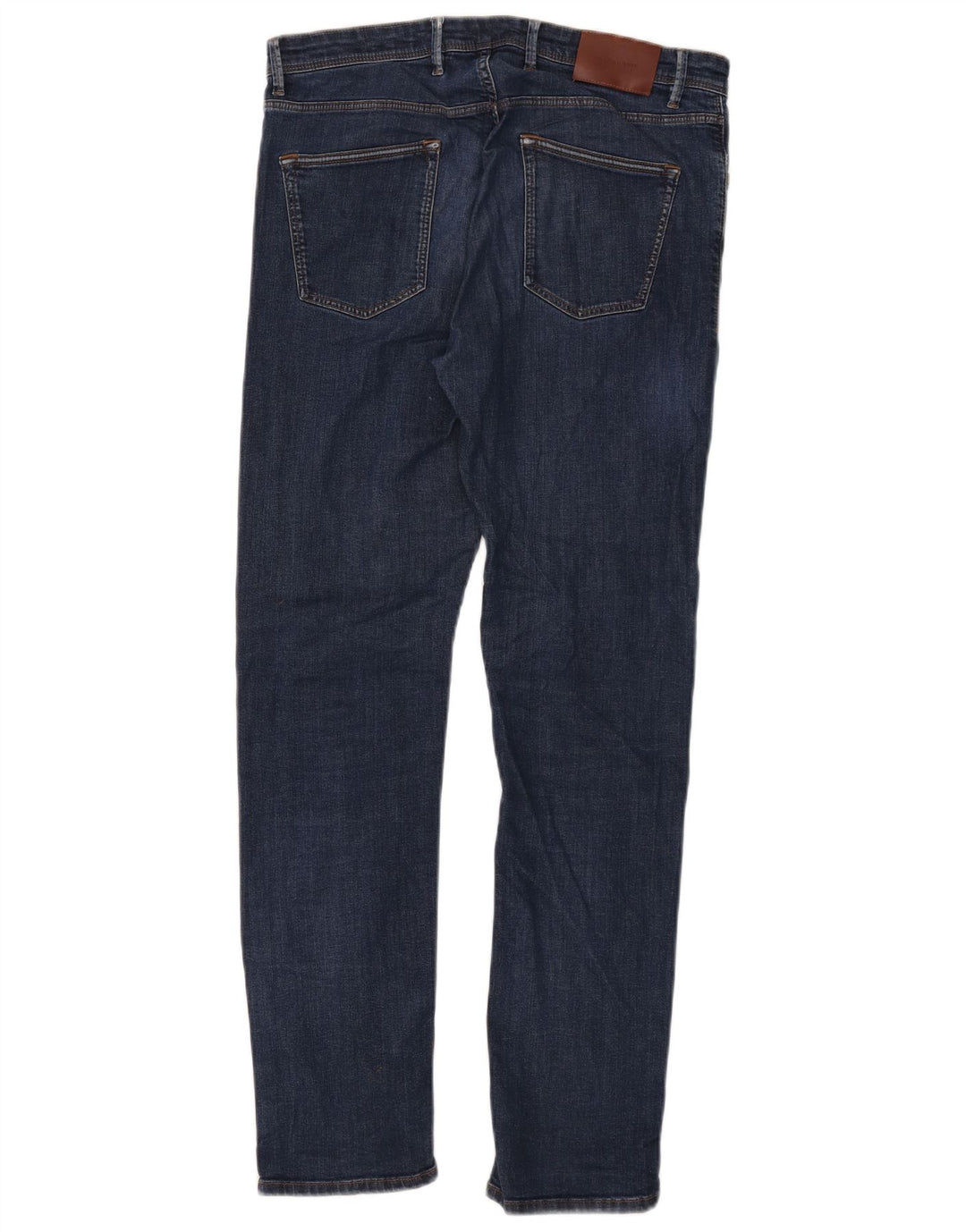 Jeansy męskie Massimo Dutti EU 42 Large W32 L30 Granatowa bawełna
