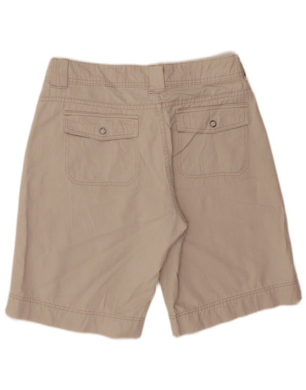 Damskie spodenki jeansowe Lee z wysokim stanem US 14 XL W34, beżowa bawełna
