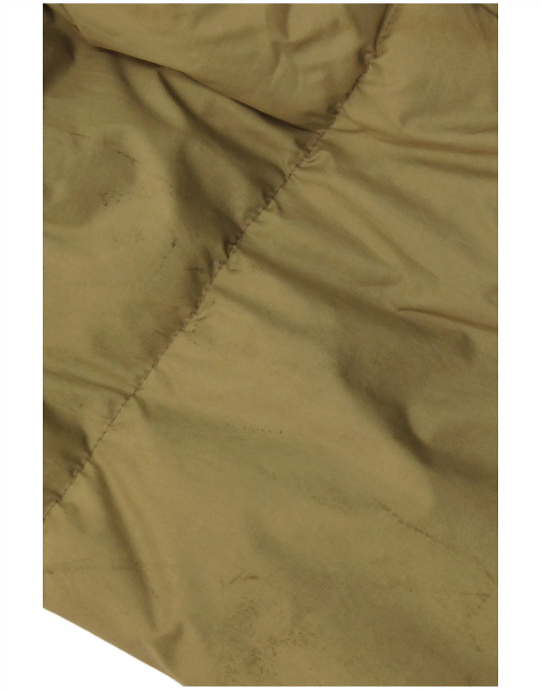 Vintage męska dwustronna, luźna wyściełana kurtka UK 38 Medium Khaki