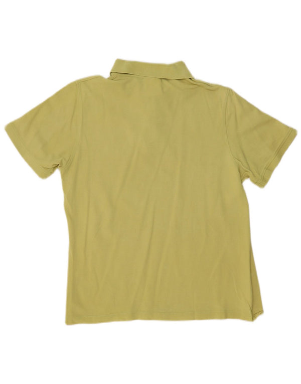 Damska koszulka polo Jack Wolfskin UK 14/16, duża, żółta, bawełniana