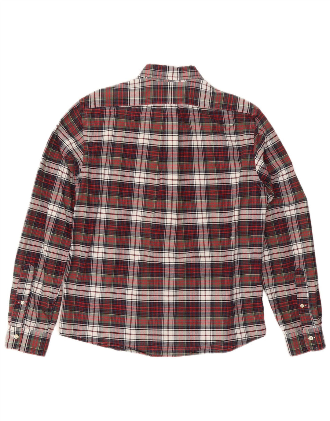 RALPH LAUREN Męska koszula flanelowa, bawełniana w średnią wielobarwną kratkę