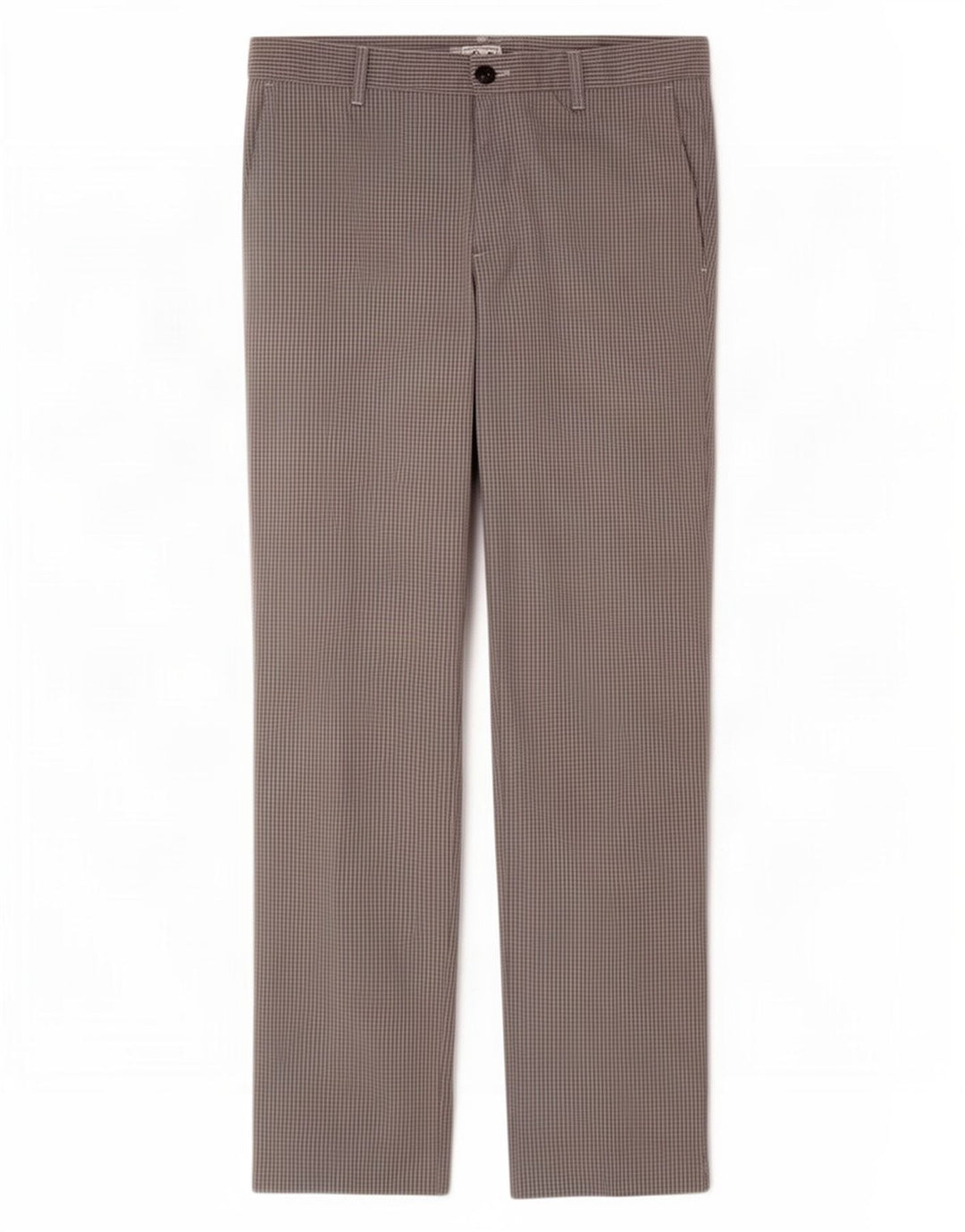 Adidas Męskie Proste Spodnie Chino W32 L30 Szary Gingham Poliester