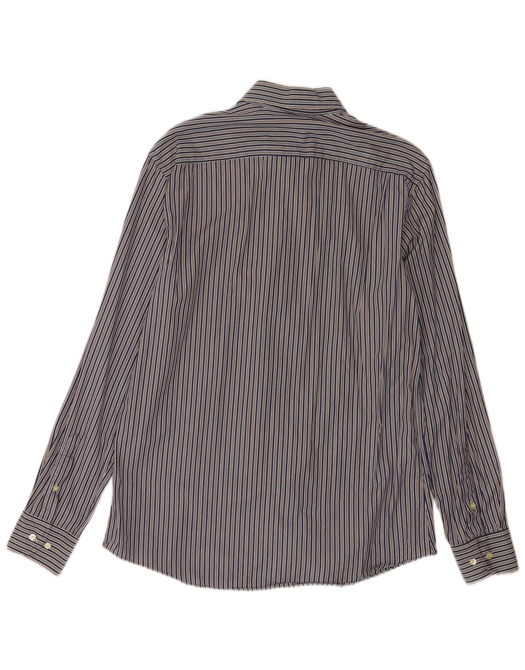 Koszula męska Massimo Dutti, duża, bawełniana w niebieskie paski