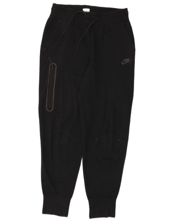 Męskie spodnie dresowe Nike Cargo Joggers, średnia czarna bawełna