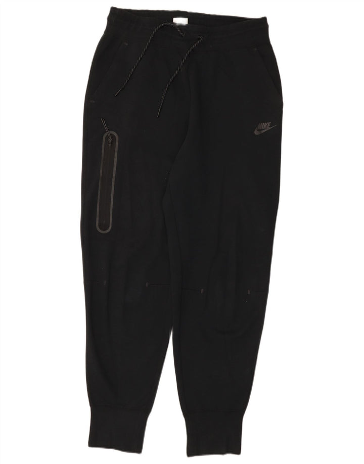 Męskie spodnie dresowe Nike Cargo Joggers, średnia czarna bawełna