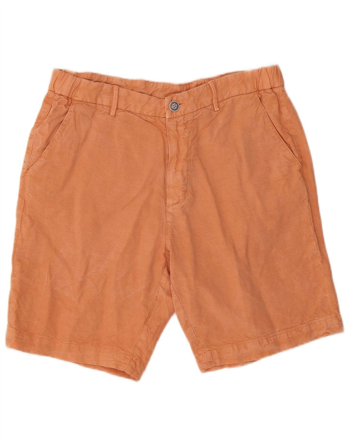 Męskie spodenki Chino Massimo Dutti EU 42 Large W32 Pomarańczowa bawełna