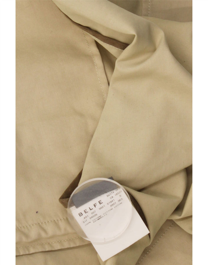 Płaszcz męski Belfe UK 42 XL, beżowy, bawełniany