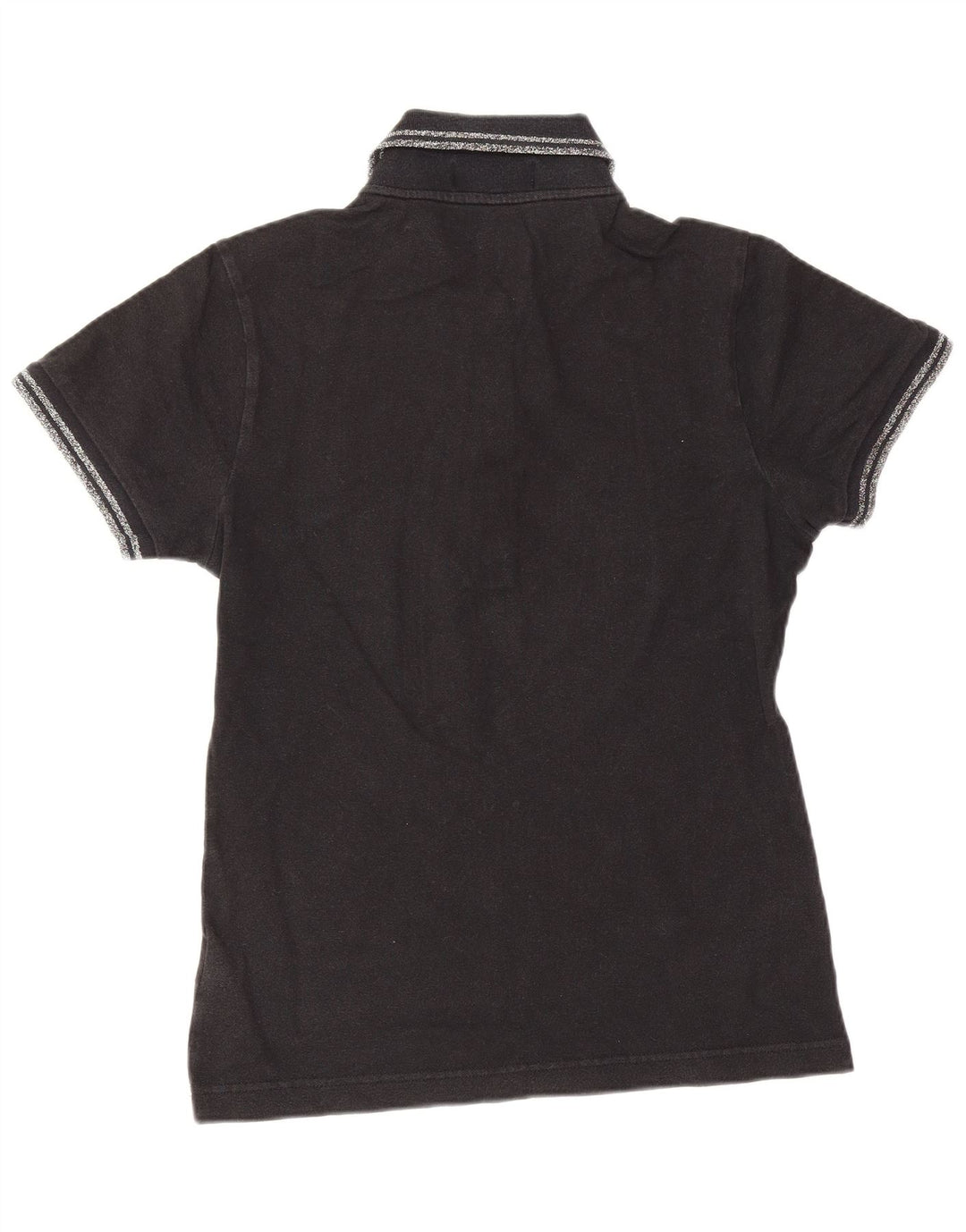 Damska koszulka polo Fred Perry UK 10, mała, czarna, bawełniana