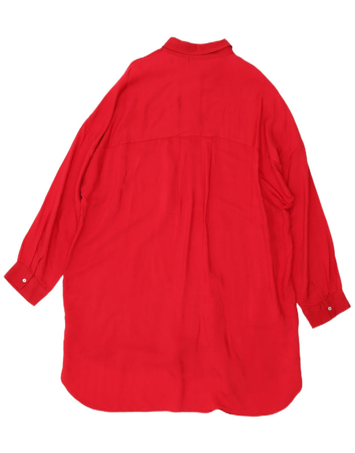 Damska sukienka oversize Zara UK 18 XL czerwona
