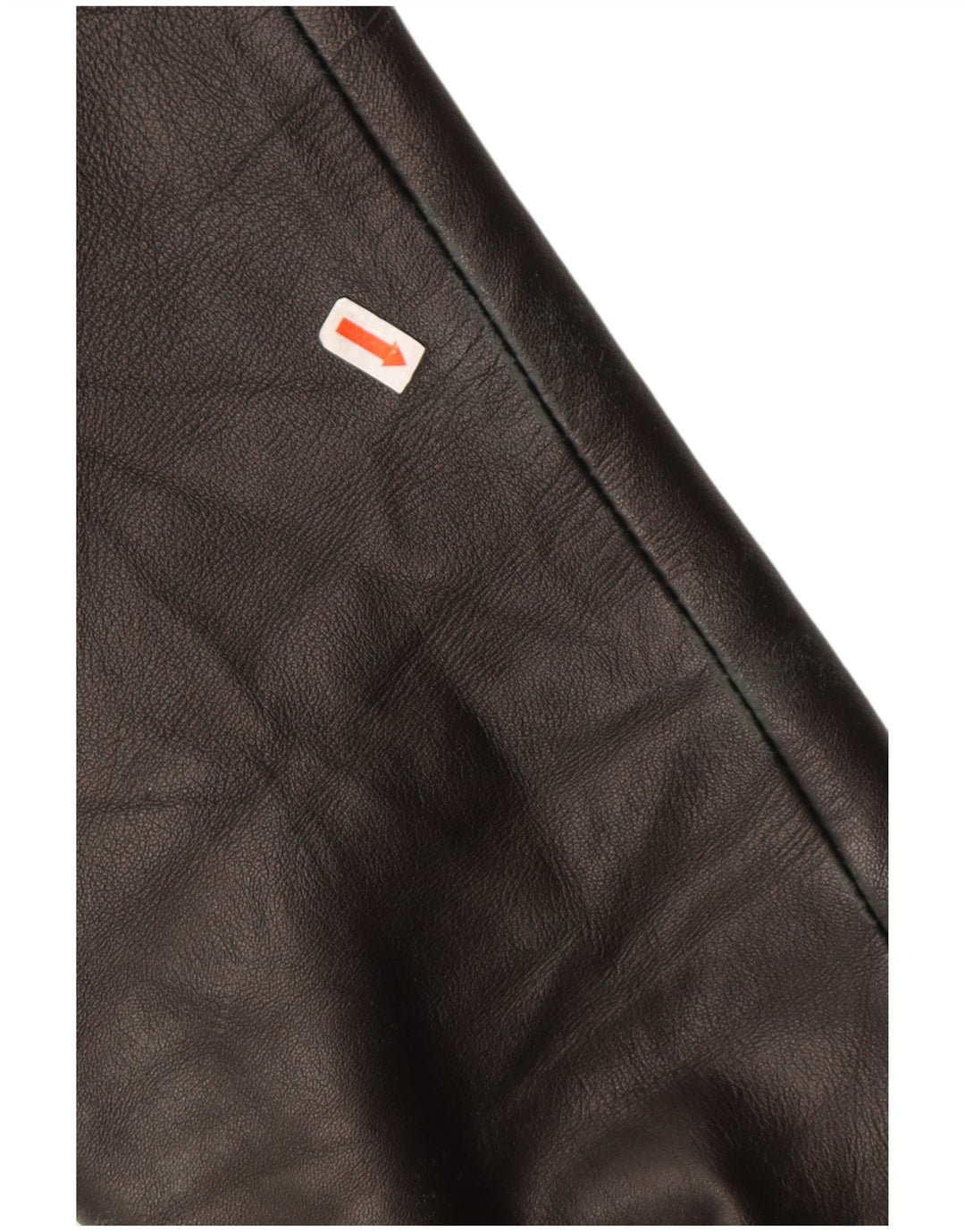 Vintage damska kurtka skórzana z zamkiem błyskawicznym IT 54 2XL brązowa skóra