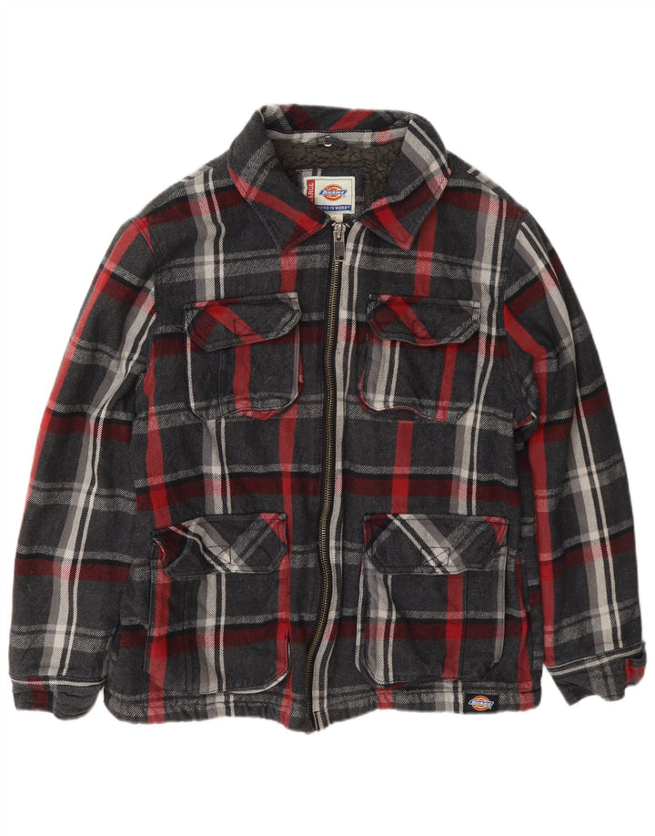 Kurtka męska Dickies Sherpa Utility UK 40, duża, wielokolorowa, bawełniana w kratę