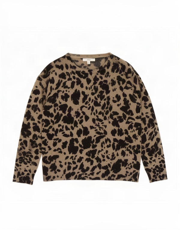 Marks & Spencer Damski sweter z dekoltem w łódkę, UK 16, duży brązowy