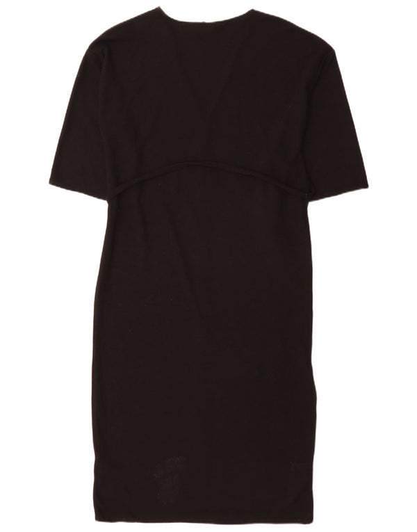 Damska sukienka maxi typu oversize Zara UK 10, mała, czarna, z poliestru