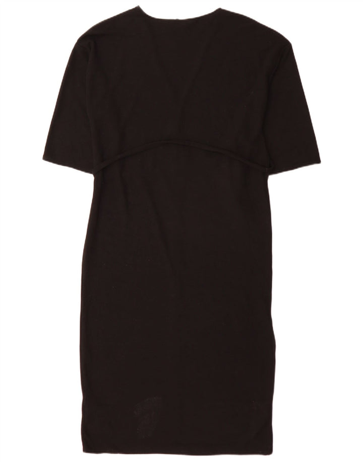 Damska sukienka maxi typu oversize Zara UK 10, mała, czarna, z poliestru