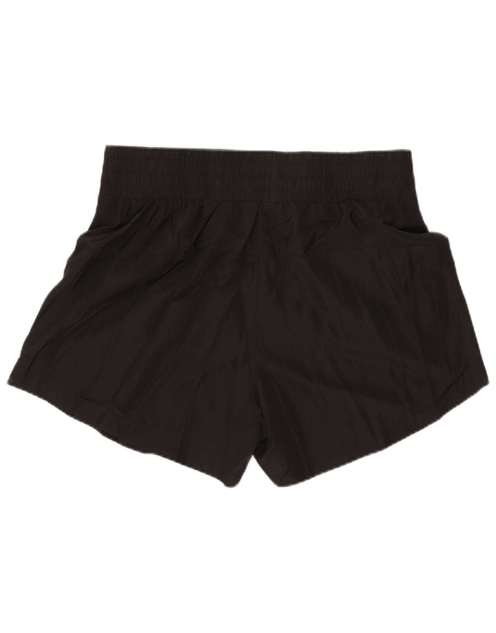 Damskie spodenki golfowe ADIDAS UK 14, duże, czarne, poliestrowe