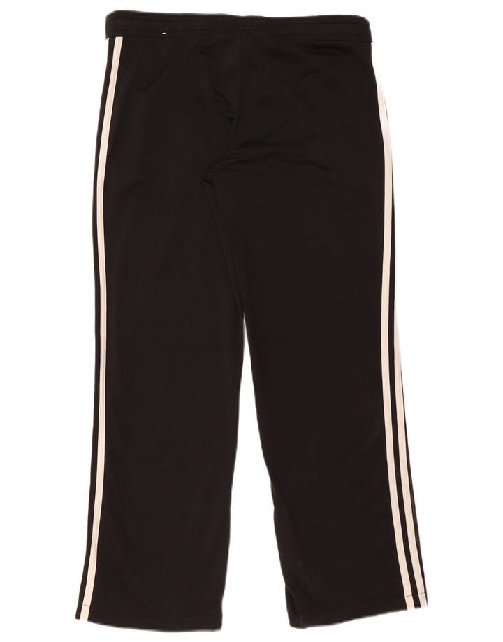 Damskie spodnie dresowe Adidas UK 8/10, małe, czarne, poliestrowe