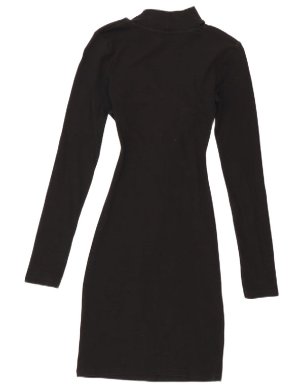Damska obcisła sukienka z długim rękawem Zara UK 8, mała czarna