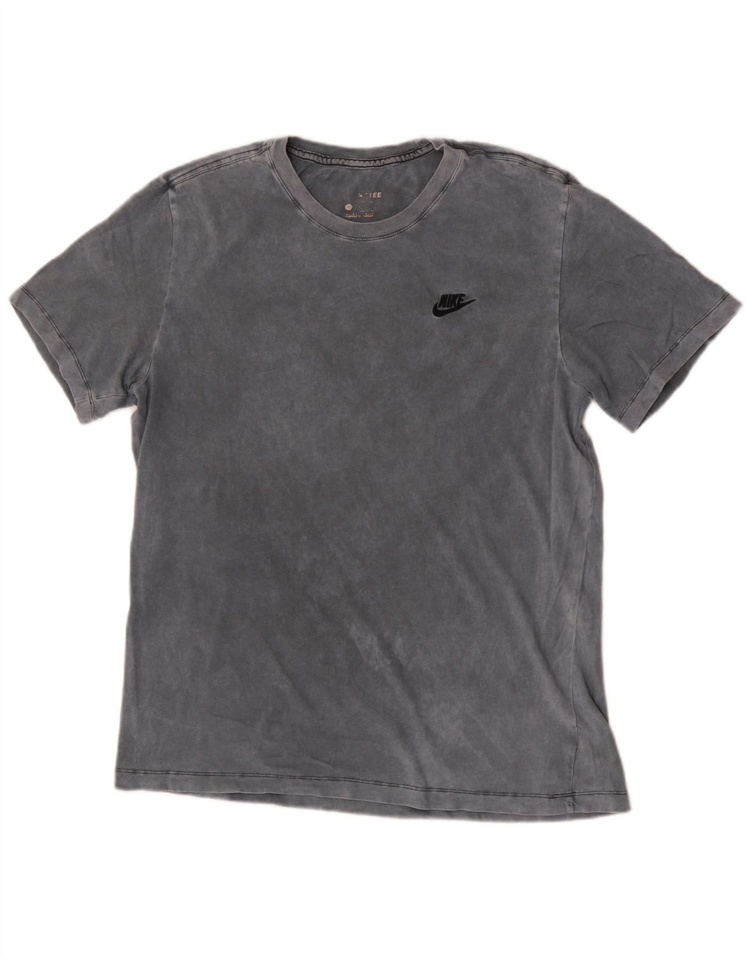 Męski T-shirt Nike, duży, szary, bawełniany Tie Dye