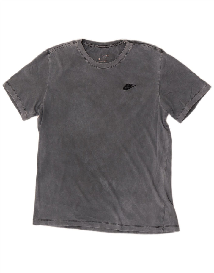 Męski T-shirt Nike, duży, szary, bawełniany Tie Dye