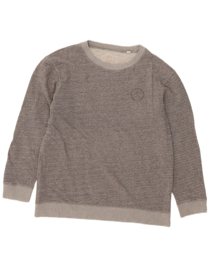 Damska bluza dresowa Jack Wills UK 12, średnia szara, nakrapiana bawełna