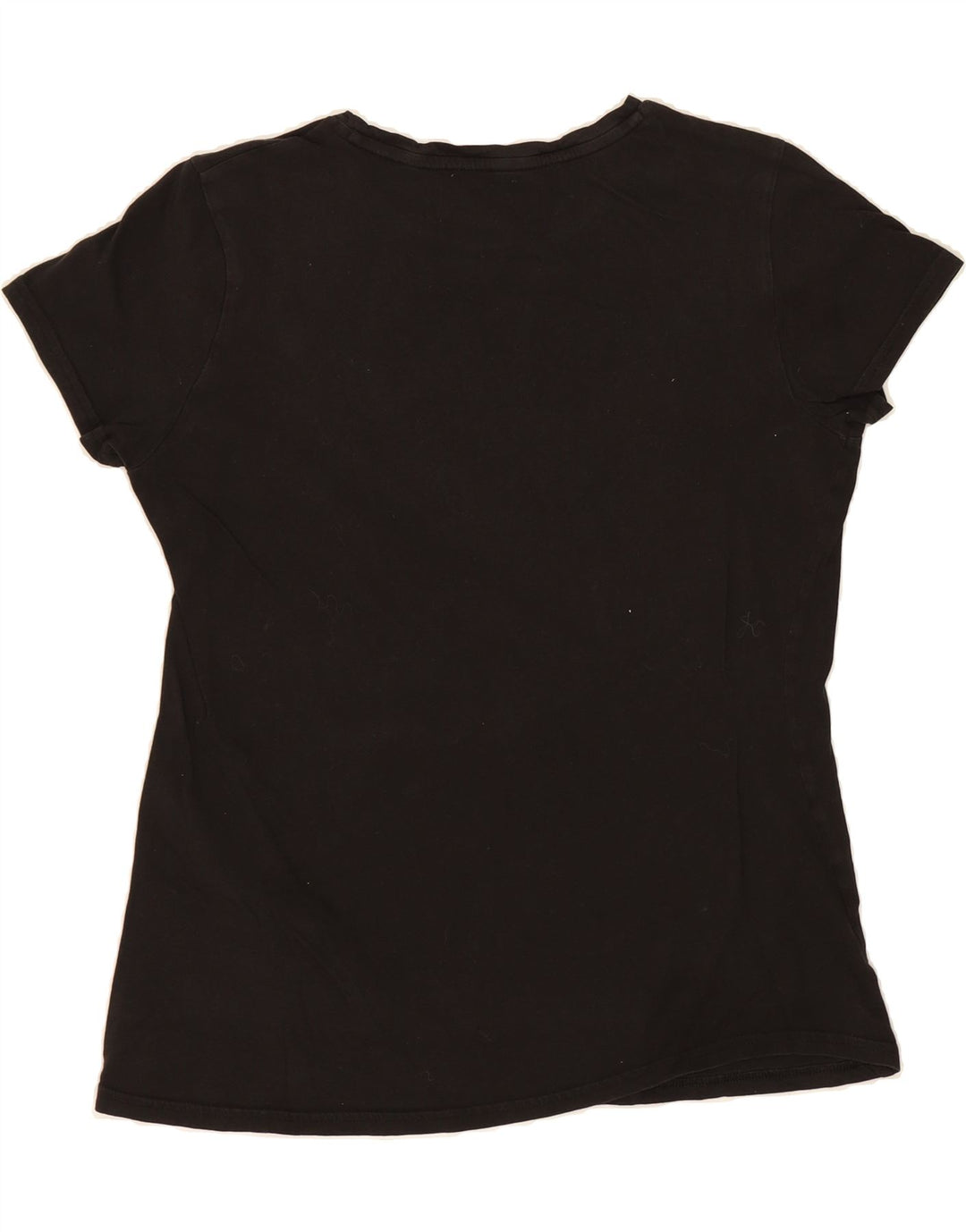 PUMA Womens Graphic T-Shirt Top UK 14 Medium Black Cotton Vintage Puma and Second-Hand Puma from Messina Hembry 