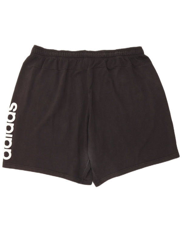 Męskie spodenki sportowe Adidas Graphic 3XL, czarne, bawełniane