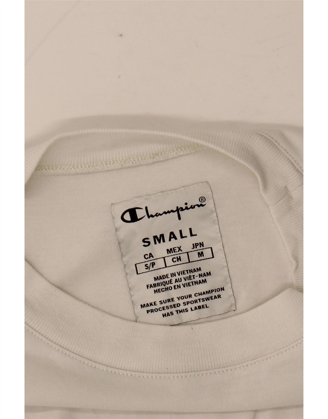 Koszulka męska CHAMPION Top mała biała