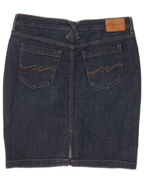 Damska spódnica dżinsowa Tommy Hilfiger US 6 Medium W30 Granatowa bawełna