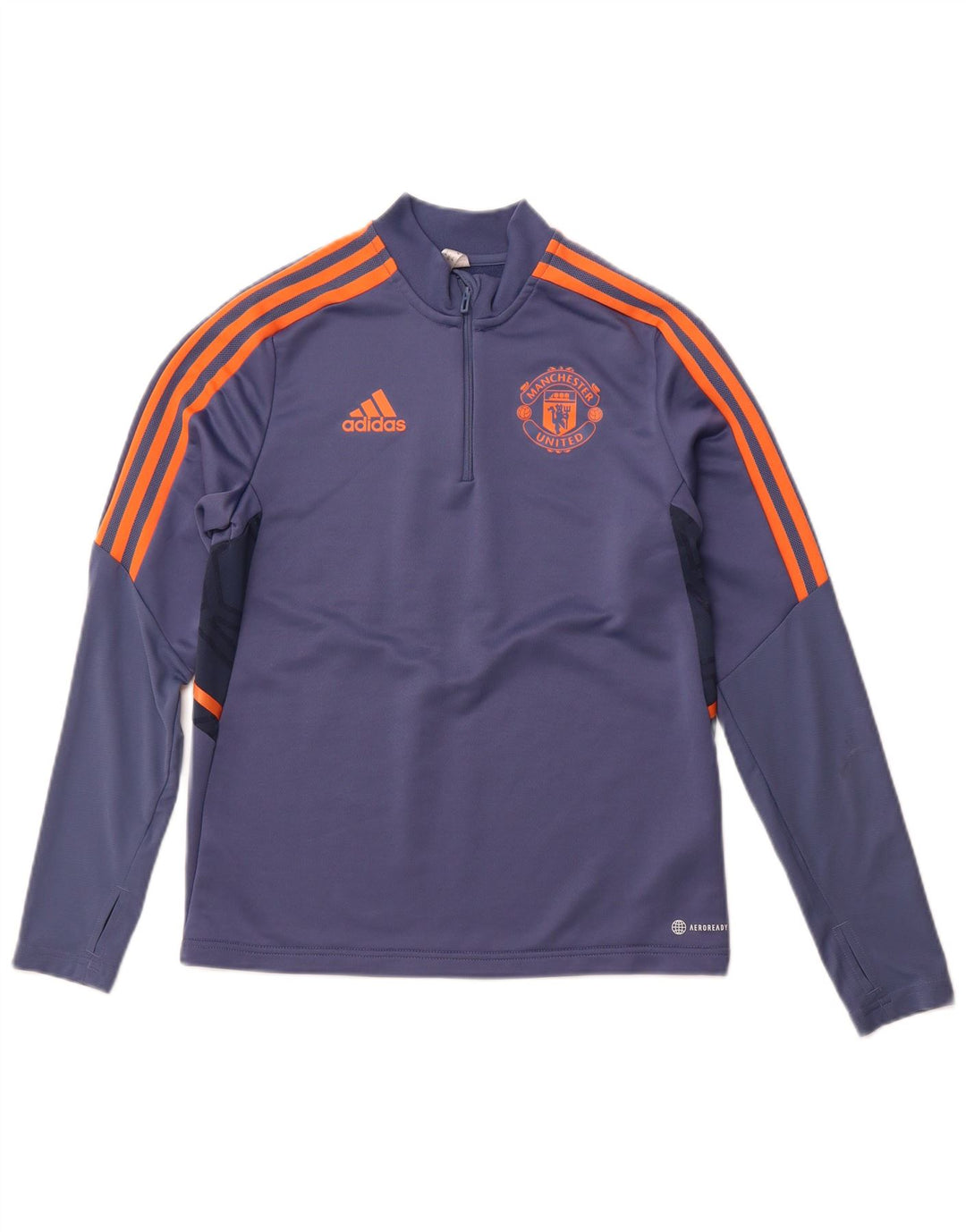 Chłopięcy dres ADIDAS Manchester United, 13-14 lat, niebieski