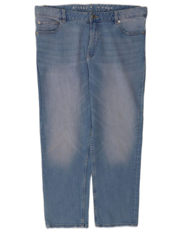 Marks & Spencer Damskie jeansy o swobodnym kroju UK 12 Medium W32 L23 Niebieskie