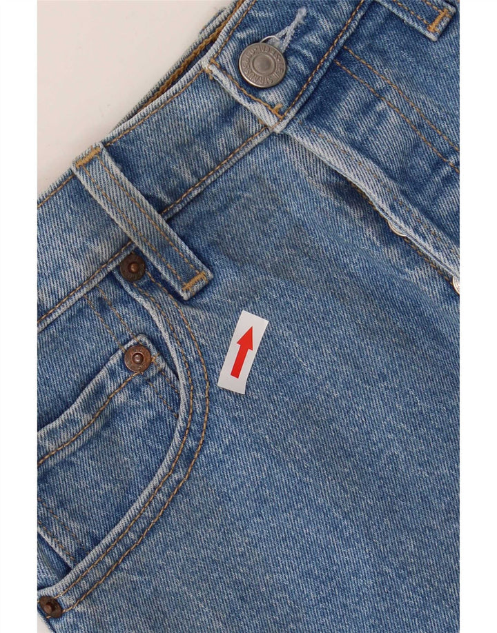 Damskie spodenki jeansowe Levi's W26 Small, niebieskie, bawełniane