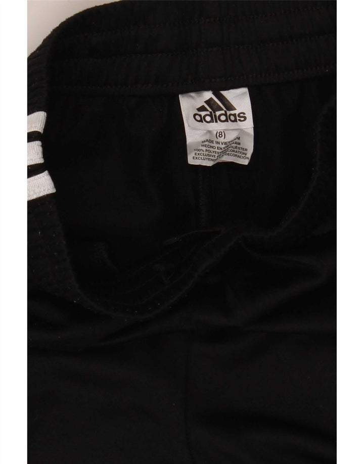 Adidas Chłopięce Spodnie Dresowe 7-8 Lat Czarny Poliester
