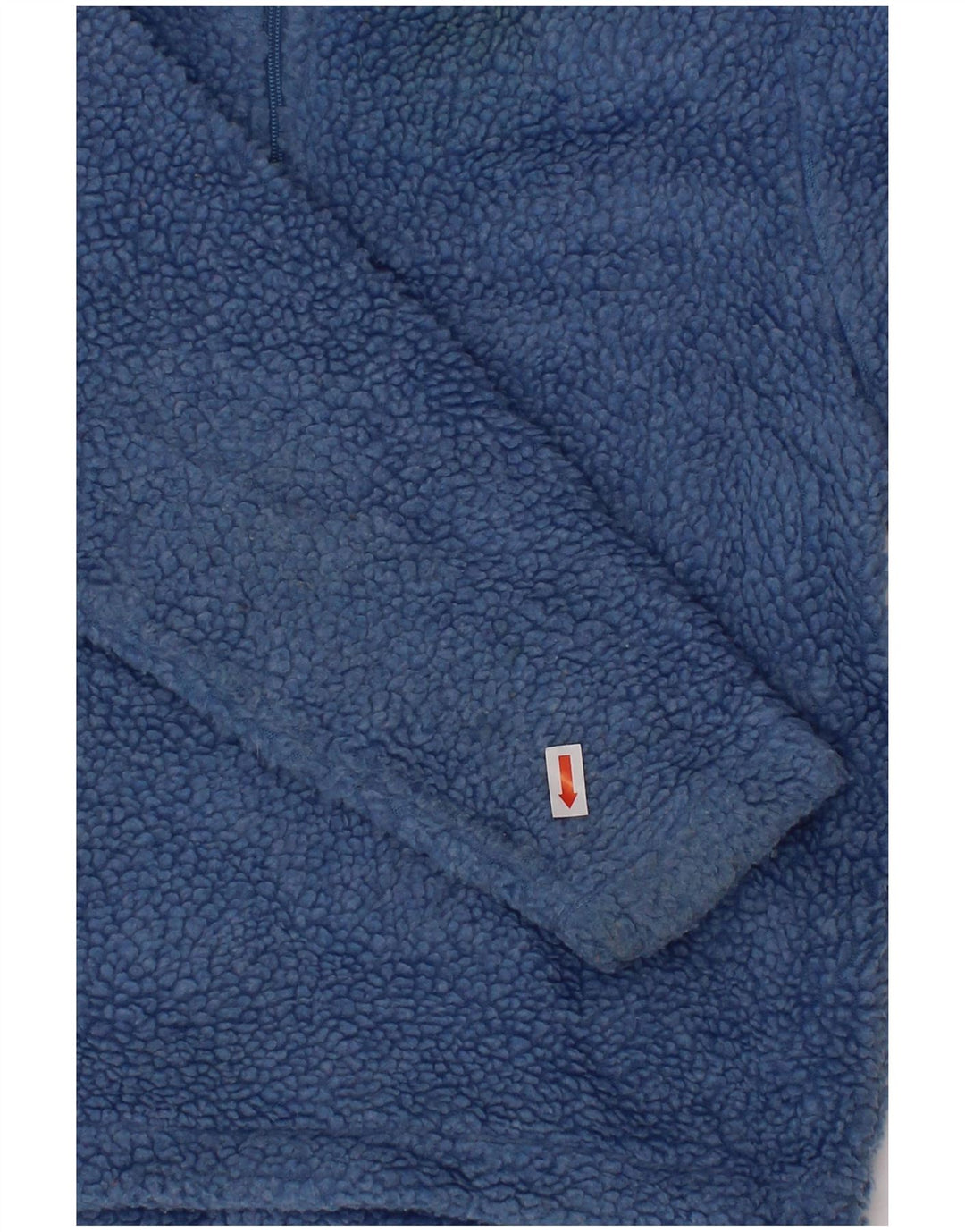 NAPAPIJRI Chłopięcy, graficzny sweter polarowy z zamkiem błyskawicznym, 3-4 lata, niebieski poliester