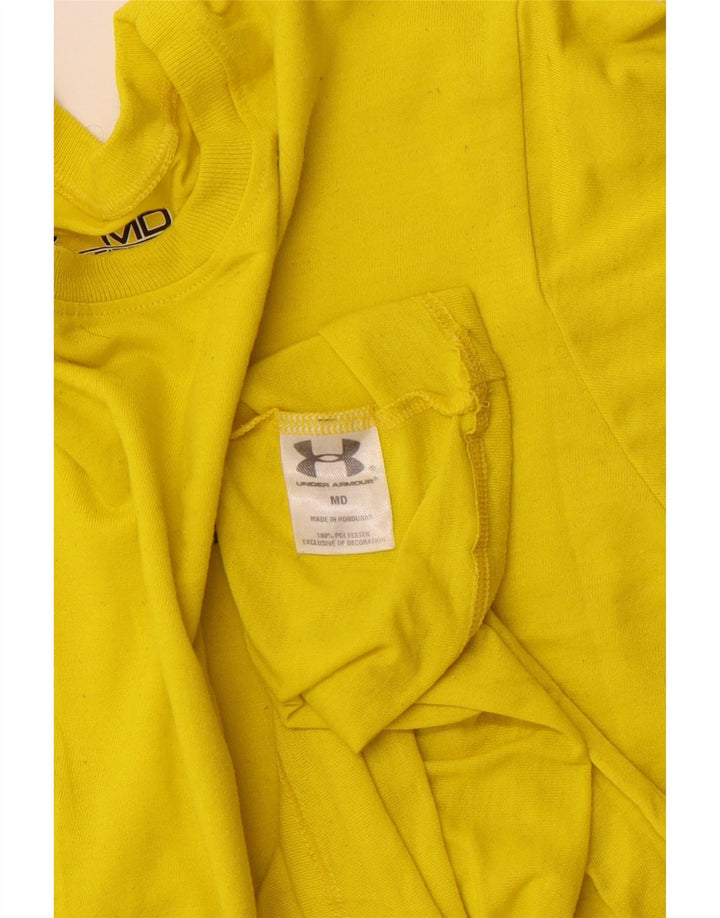 Damska koszulka Under Armour Top UK 12, średni żółty poliester