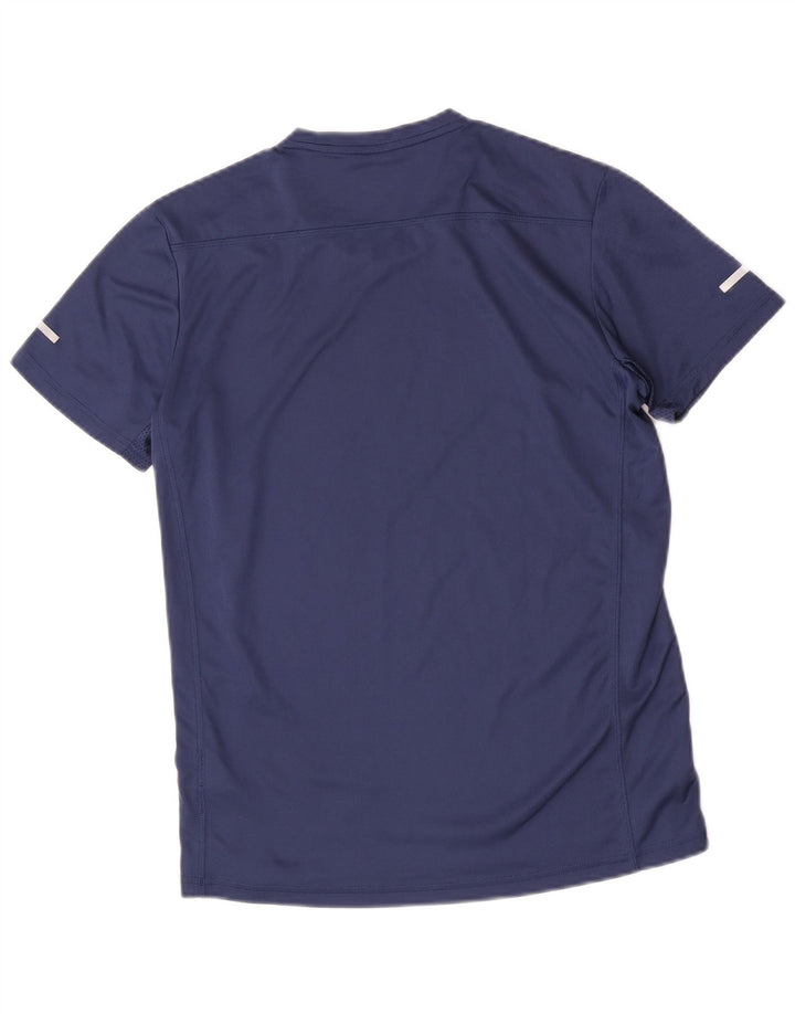 Koszulka męska Adidas Aeroready Top, mała, granatowa, z poliestru
