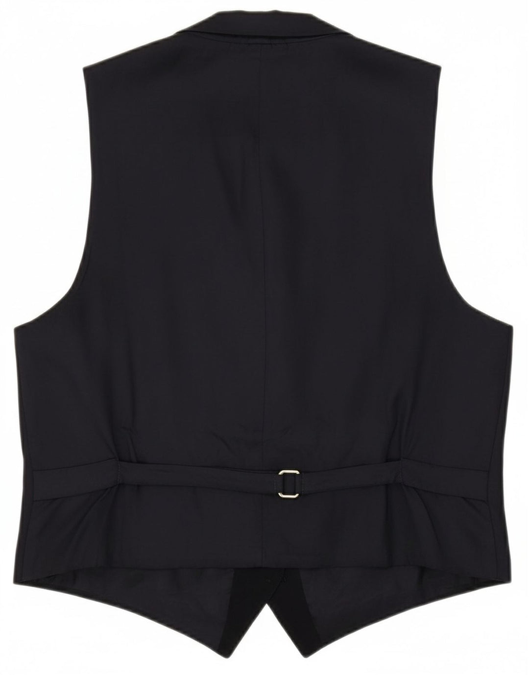 VINTAGE Mens Waistcoat Small Navy Blue