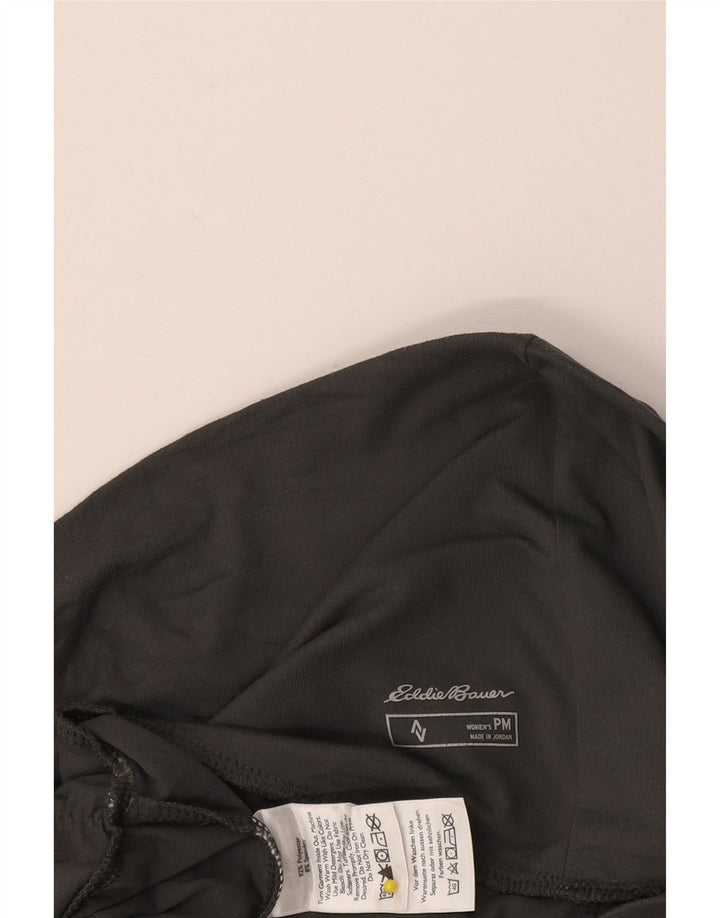 Damskie spodnie dresowe Eddie Bauer Petite UK 14, średni szary poliester
