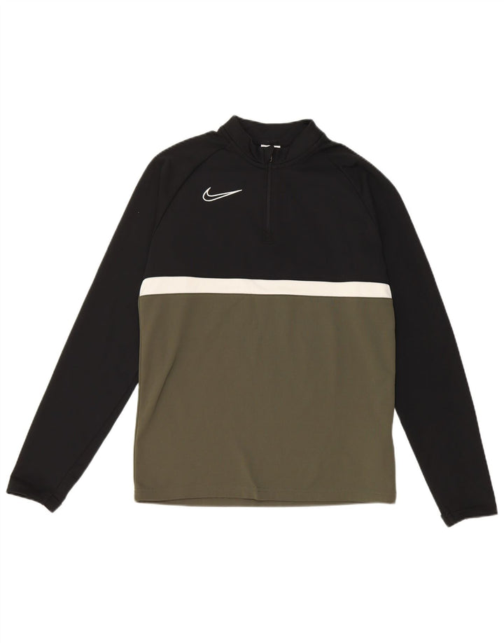 Chłopięcy dres Nike Dri Fit z pulowerem 12-13 lat, duży, zielony