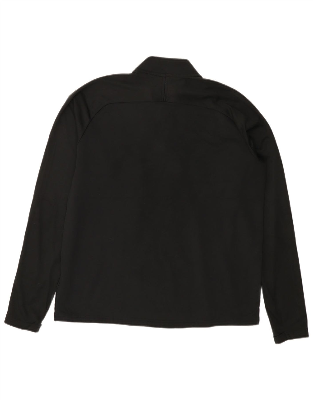 Męski dres NIKE Dri Fit z zamkiem błyskawicznym na szyi i dużym, czarnym blokiem kolorów