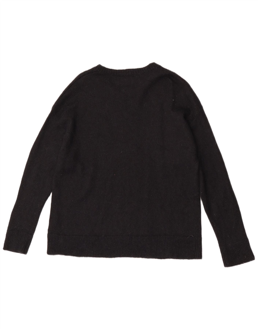 Męski sweter Calvin Klein Jeans z graficznym dekoltem w łódkę, średni czarny