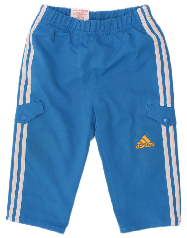 Spodnie dresowe Adidas Baby Boys Cargo 6-9 miesięcy Niebieski poliester