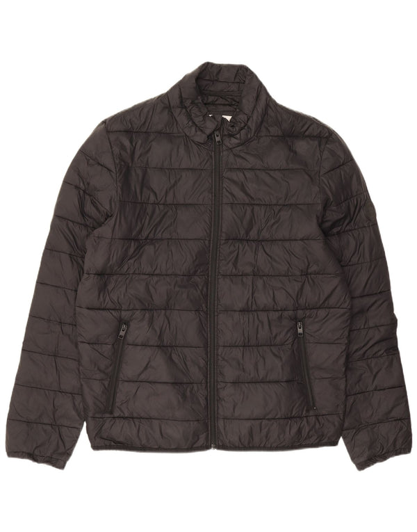 Męska ocieplana kurtka Jack & Jones UK 40, duża, czarna