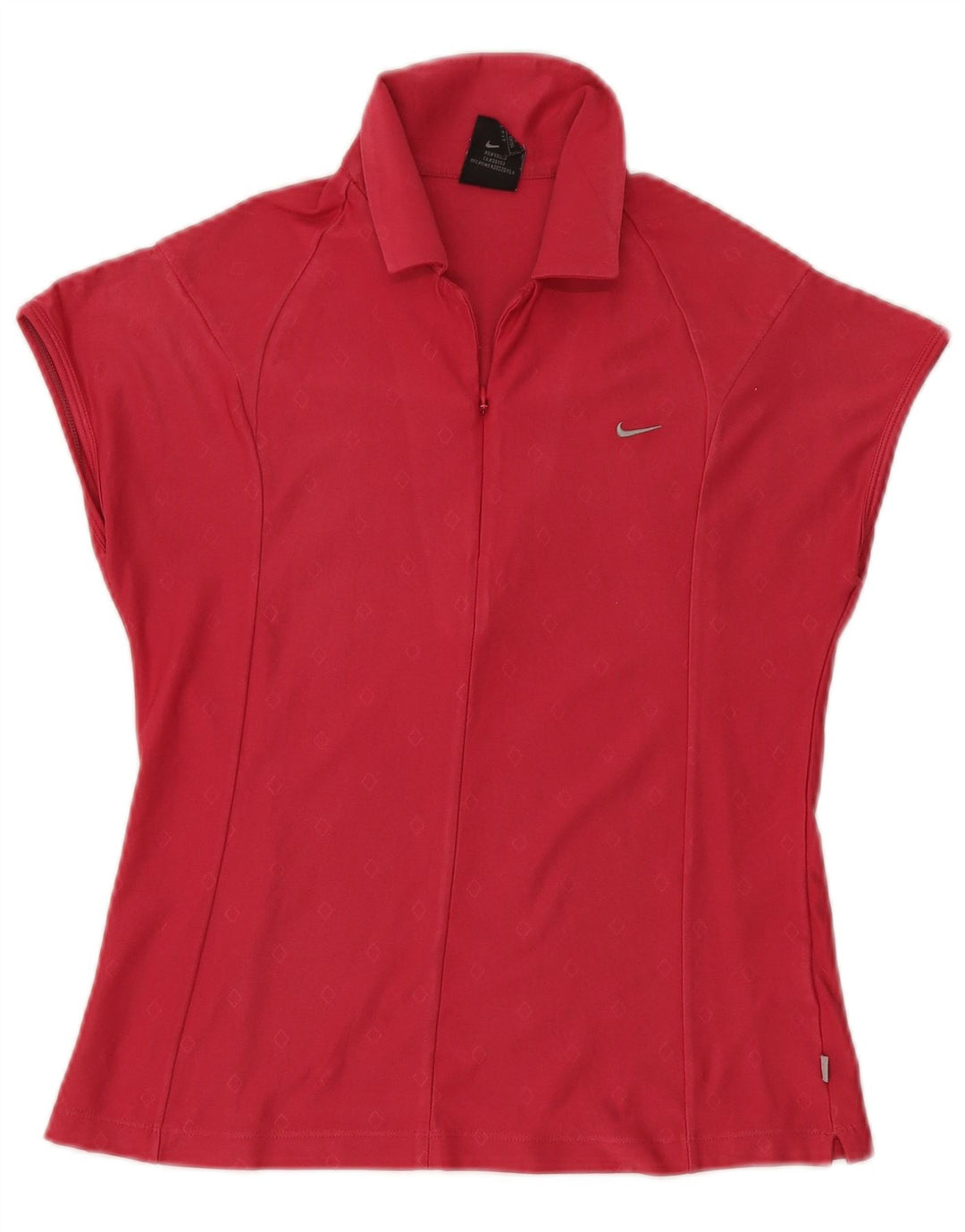Damska koszulka polo Nike UK 10/12 Średnioróżowy geometryczny