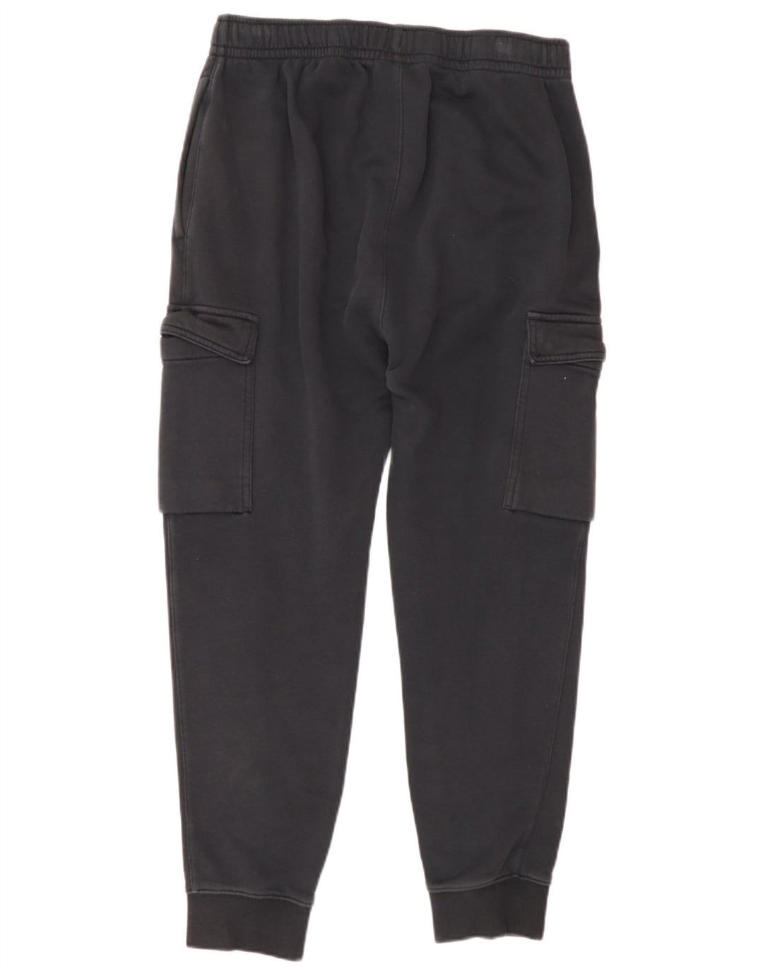 Męskie spodnie dresowe Nike Cargo, małe, czarne, bawełniane
