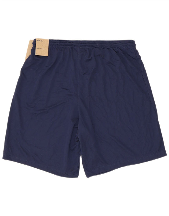 Męskie spodenki sportowe Nike Dri Fit, duże, granatowe, z poliestru