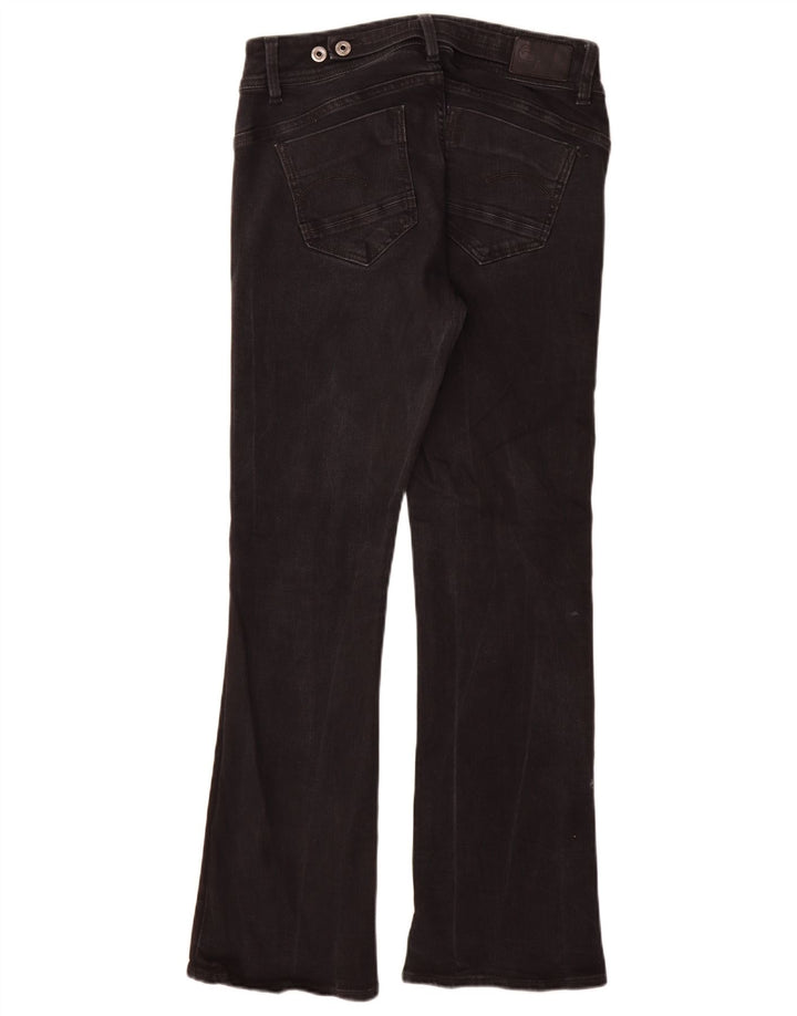 Damskie jeansy G-Star Midge Bootcut W31 L32 Czarna bawełna